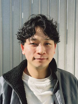 ラット(RUT) ▽ニュアンスパーマ×センターパート