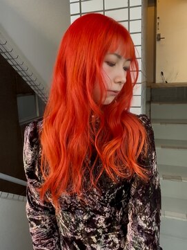 イエナ 渋谷(IENA) バレイヤージュカラーウォームブラウン艶髪ケアブリーチ