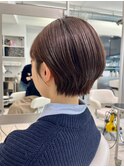丸みショート/ショートボブ/20代/30代/40代
