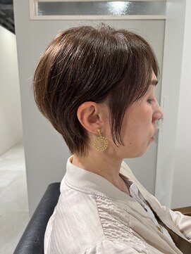 ピアーネ 三宮トアロード店(PIANE) タイトな襟足で叶う大人ショートヘア♪30代/40代　人気☆