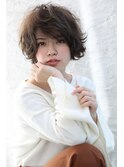 シースルーマッシュ　ハンサムショート　ナチュラルショート