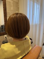 ヘアサロン アプリ(hair salon APPLI)&nbsp;丸みシルエットのツヤボブ