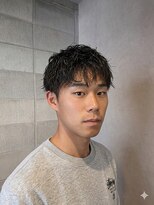 ワンワンオー バーバーショップ コンチネンタル(@110 BARBER SHOP continental)&nbsp;スパイラルスパイキーショート