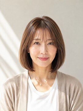 フェイス 伊勢原(FACE。) 【伊勢原】３０代以降の白髪ぼかし、髪質改善