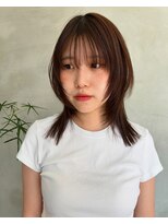 ニュイ(nuit)&nbsp;medium layer×縮毛矯正