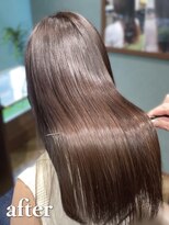 アイスタイルプレミアム フジ三篠店(I STYLE premium) 高濃度水素ケアカラー+オーダーメイド髪質改善トリートメント