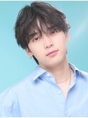 韓国風シャドウパーマ