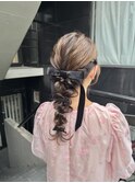 ヘアセット/ヘアアレンジ/あみおろし