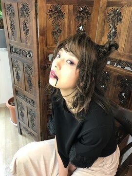 ロカット サロン(Roquat Salon) ハロウィン★血糊ヘアメイク【ヘアセット　立川/立川南口】
