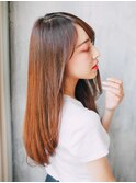 ツヤストレート