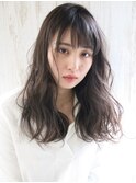『estrela』大人可愛い透け感ナチュラルココアブラウン
