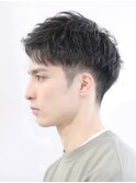 20'ss94ビジネスカジュアルソフトスパイラルパーマ/ツーブロック