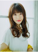 ロングレイヤースタイル