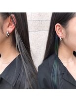 ビーハイブ ギフト(BeeHIVE GIFT) イヤリングカラー シルバー ブルー グリーン シバカラー