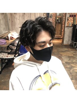 ウサギジュニア(ウサギjr.) アップバングスタイル