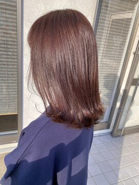 シェノンバイカリス(Chainon by charis) ショコラピンク×外ハネ