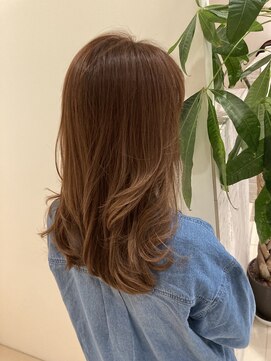 アレーズ ヘアー プロデュース(al'aise hair produce) 透けツヤマロンベージュ