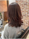 美髪ホワイトグレージュネビージュ大人かわいいこなれミディ
