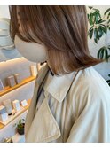 【Basis福田】レイヤーボブ×インナーグレージュ