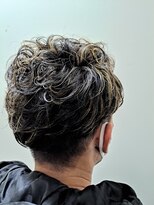 アクロス ヘアー デザイン 蒲田東口(across hairdesign) 黒髪メッシュパーマ