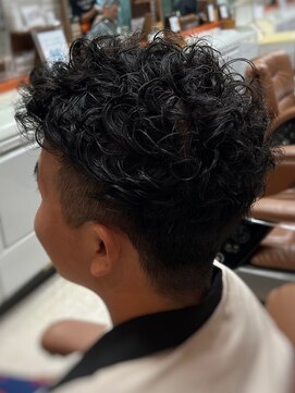 アポロカットステージ 相模大野店 アップバング/ツーブロックマッシュ<理容室>[メンズ/相模大野]