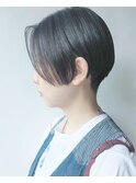 【morio原宿】刈り上げハンサムショート　前髪なし
