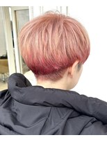 グラスペディア(graspedia)&nbsp;マッシュショートピンク【広島白髪染め】【広島白髪ぼかし】