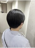 ショコラアッシュ/ストレートパーマ/ふんわりカール/色っぽボブ