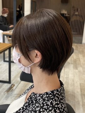 アトリエコア(Atelier Coa) ミルクティーピンクベージュカラーくびれヘアグレージュカラー