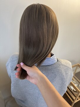 ココルアナ(coco luana) ミルクティーベージュ/髪質改善/ハイトーン/ケアブリーチ