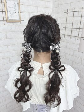 ベルデイズ 横浜西口店(BELDAYS) リボンツインテール