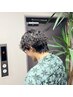 【メンズ人気No.1】ヘアカット+ケアパーマ+眉カット