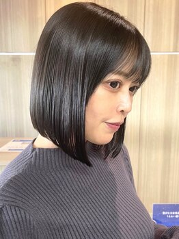 ラヴィエール(LAVIERE by R-EVOLUT)の写真/日本人の髪質に合わせて作られたAujuaだからこそ見つかる！もう一度、「ツヤ髪」スタイルを♪[柏/柏駅]