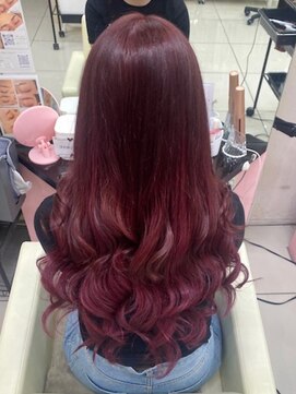 シーズン 大阪(SEASON) 【エクステ】ワインレッド/韓国ヘア/エクステ専門店大阪