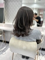 ジーナ 名駅(XENA.)&nbsp;《xena/中島》赤味の無いグレージュ×レイヤーカット