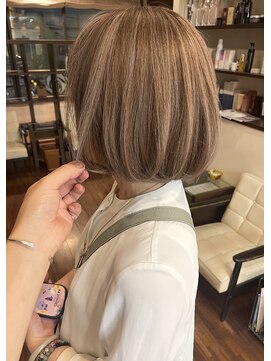 ゼンドット キョウト(Zen. kyoto) 白髪ぼかしハイライトベージュ