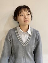 オアズヘアービィグラッド(ORe'S HAIR BE GLaD)&nbsp;ゆったりパーマスタイル