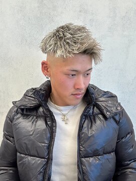 ルースト 西院店(ROOST) パイルツイスト×ホワイトハイライト