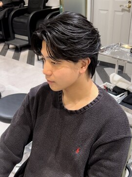 ゼスト リル 新宿(ZEST lill) ニュアンスパーマスペインカールフェザーパーマメンズパーマ