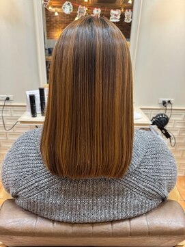 ナオシ トレス 富雄店(nao*c tres) 髪質改善ストレート＋大人艶髪