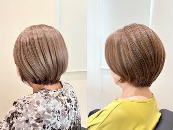 ナイアバイアヌエヌエ(naia by anuenue)の写真/<守山>ノンダメージな高濃度水素カラーやオリジナルの白髪ぼかしで色味も楽しみながらカラーできちゃう♪