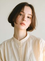 シェル 吉祥寺(shell)&nbsp;くびレイヤーエモージュグレージュカラーくびれショート/吉祥寺