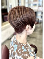 サーティエイト(38) えりあしライン美人ハンサムショート