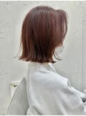 外ハネボブ◎くびれボブ◎ナチュラルブラウン小顔20代～50代