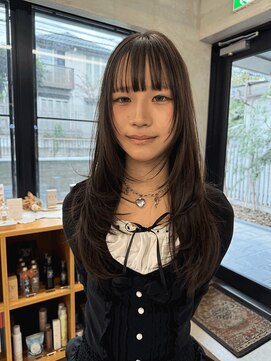 ナル(nalu.) レイヤーカット/ハイレイヤー/顔まわりレイヤー