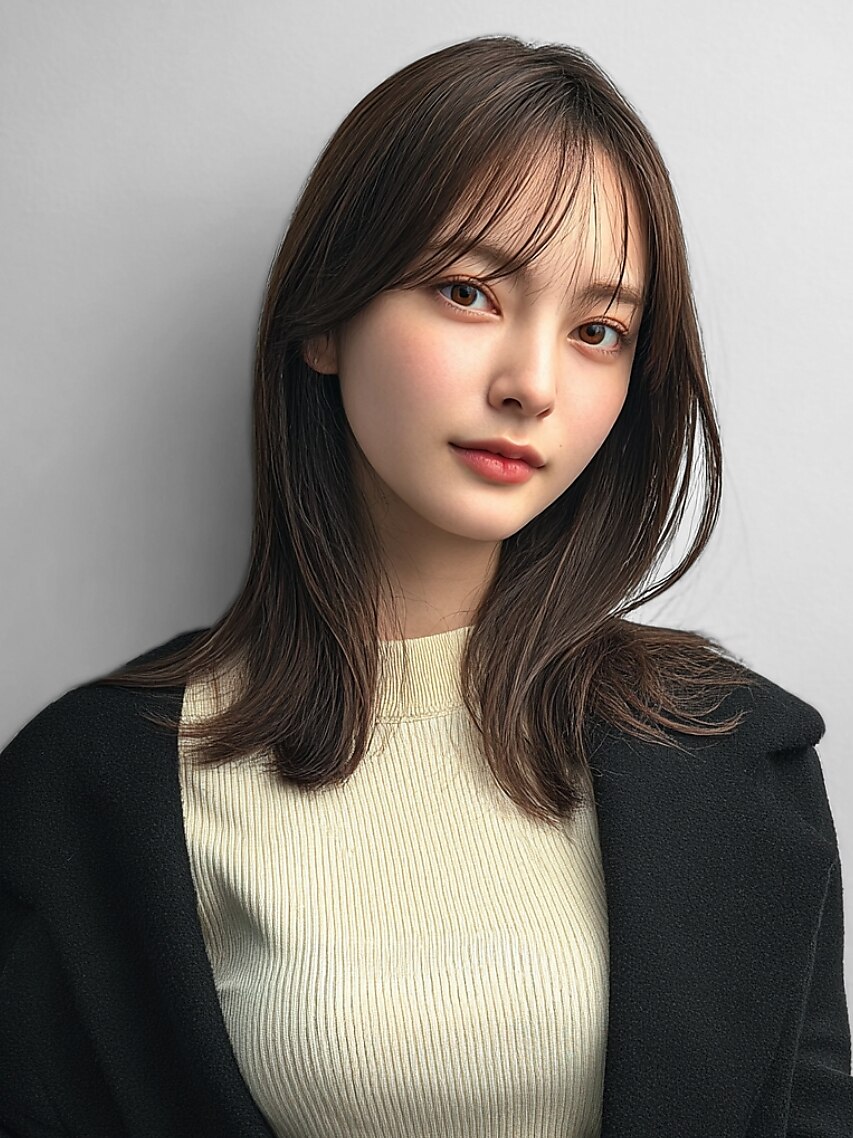 2026年冬】オリーブアッシュ ロングの髪型・ヘアアレンジ｜人気順