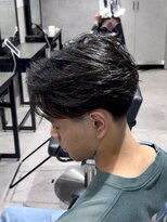 テクト バイアッシュ 吉祥寺店(Tect by Ash) ニュアンスパーマフェザーパーマセンターパートテーパーフェード