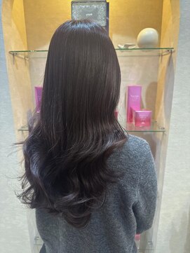 カラークチュール(Color Couture) ココアブラウン/暗めカラー/レイヤーカット/顔周り