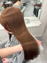 ベレーザ 渋谷(BELEZA) 17562グレーブラウンハイレイヤーヨシンモリバタフライカット