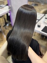 ロンド フィーユ(Lond fille)&nbsp;グレーブラウン/ミディアムレイヤーカット/ダークアッシュ/銀座